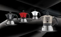 Гейзерная кофеварка  Bialetti Moka Induction antracite 6 cups (240 мл.) 4823