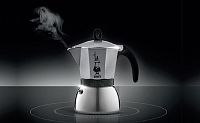 Гейзерная кофеварка  Bialetti Moka Induction antracite 6 cups (240 мл.) 4823
