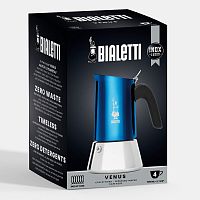 Гейзерная кофеварка Bialetti New Venus Blue 4 порции